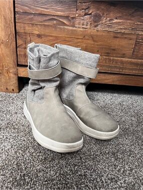 Hey Dude Light Taupe Mid-Calf Boots